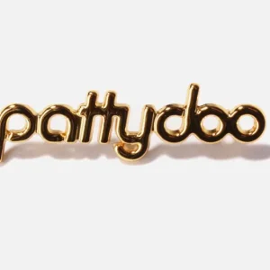 pattydoo Pin-Label Gold Kostenfreie Lieferung