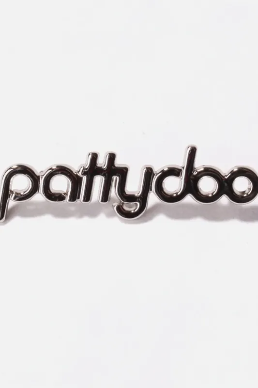 Abverkauf pattydoo Pin-Label Silber