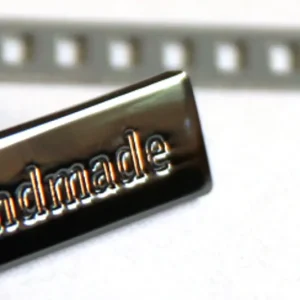 Preisreduziert Handmade Label Gunmetal