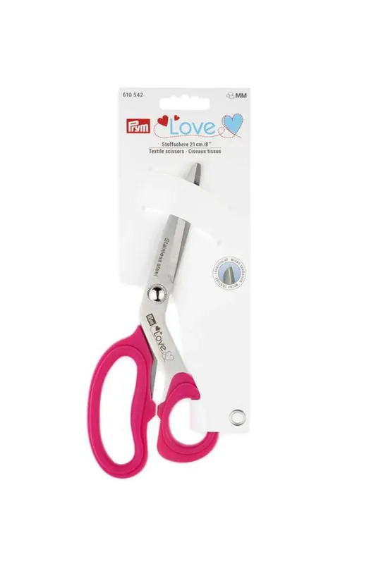 Stoffschere Micro Serration Pink 21cm Mengenrabatt