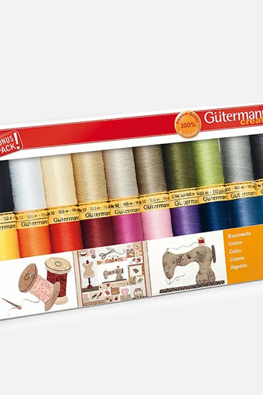 Weltweiter Versand Nähfaden-Set Allesnäher 20x100m