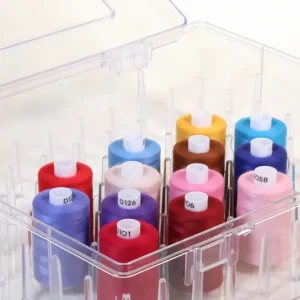 Billig Nähgarn-Box für 80 Garnrollen