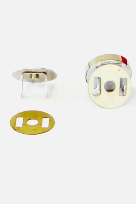 Günstig Magnetverschluss Silber 18mm
