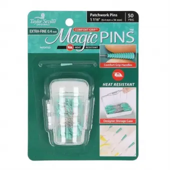 Magic Pins extra fein 0,4x36mm – Extra Fine Patchwork Pins – Taylor Seville extrafeine Stecknadeln Echt