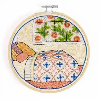 Günstig Tagesdecke Stickset – DMC Stick-Kit Schlafzimmer