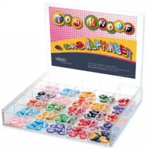 Große Buchstaben Knöpfe 20mm - Tom Knopf & das Alphabet Kostenfreie Lieferung