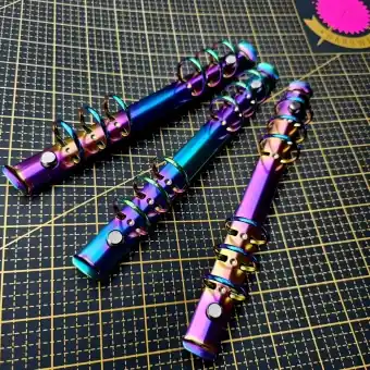 A5 Regenbogen Ringbuchmechanik 6-Ring inkl. 2 Buchschrauben Ausverkauf