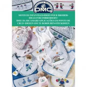 Markenware DMC Stickvorlagen-Heft – Stickideen „Baby“ 12805