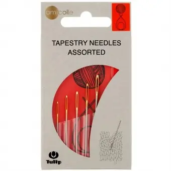 Tulip Wollvernähnadeln im Magnetheft – Sticknadeln mit Goldspitze aus Japan – Round Tapestry Needles Assorted Direktkauf