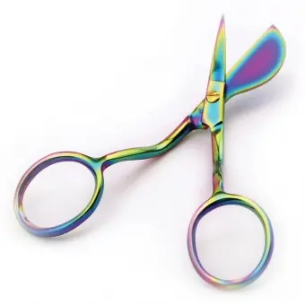 Kleine Applikationsschere / Schnabelschere – Original Tula Pink Hardware – Mini Duckbill 4 inch Solange Der Vorrat Reicht