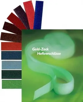 Top-Angebot Meterware: Buntes Klettband / Klettverschluss / Flauschband / Hakenband 20mm Breite