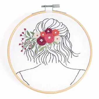 Direkt Vom Hersteller Petal and Pearls 3D-Stickset – DMC Blümchen Stick-Kit