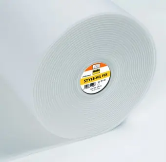 Style-Vil Fix Schaumstoff Einlage – Aufbügelbares, stabilisierendes Taschenvlies – METERWARE Exklusiv