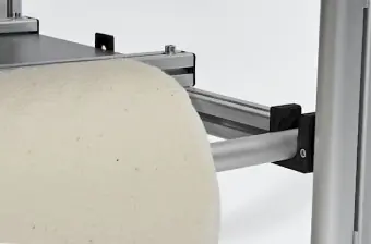 Premium BERNINA Q-Serie Vliesrollenhalterung – Batting Roll Holder für Q20 Q24 PRO Frame LARGE Quiltrahmen