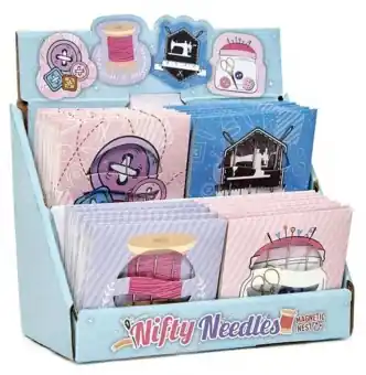 Premium Nifty Needles Nadelmäppchen mit Nadelmagnet – Needle Nests – VERSCHIEDENE MOTIVE!
