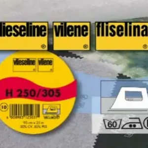 Solange Der Vorrat Reicht H 250 - Vlieseline Bügeleinlage Standard - Meterware