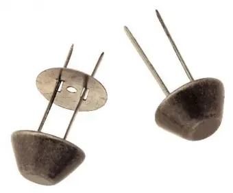 Bestpreis Bodennägel für Taschen Altsilber