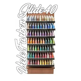 VIELE FARBEN! Glide 40 Quiltgarn / Stickgarn – 1.000m Mini-Kone / 1100 yards Mini King Spool – Hab + Dash by Fil Tec Mengenrabatt