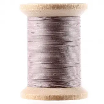 Yli Quilting Grey / Grau – Gewachstes Handquiltgarn – 500 yards / 455m – Cotton Hand Quilting Thread 3-Ply Extra Long Staple Egyptian Cotton Expressversand