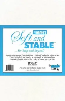 Soft & Stable Stabilisator – Taschenvlies by Annie’s – 18 x 58 Inches SB-Packung Bestpreis