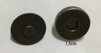 Magnetverschluss für Taschen altgold 1,5cm Ab Werk