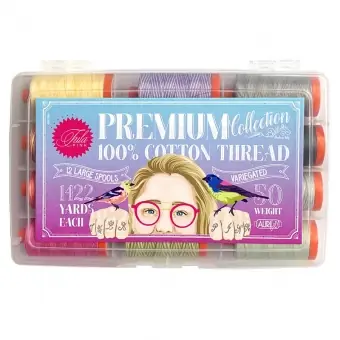 Tula Pink Premium Collection – Aurifil Garnsortiment Im Trend