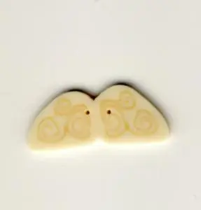 Country Knopf ~Santa’s Schnurrbart~ Original