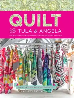 Quilt with Tula Pink & Angela Walters – 17 Patchworkdecken & passende Quiltmuster Begrenztes Angebot