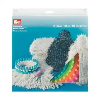 Top-Angebot Strickring-Set – Runde Knitting Loom Strickrahmen – 13,5 / 18 / 23 / 28cm