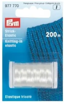 200m Strickelastic – Beilauf-Faden zum Mitstrinken – transparent / klar Bestseller