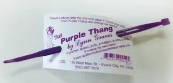 Zertifiziert That Purple Thang Wendewerkzeug – Streifenwender