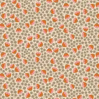 Bellflower Sand – Tildas Wallflower Blümchenstoffe – Original skandinavischer Tildastoff Preisknaller