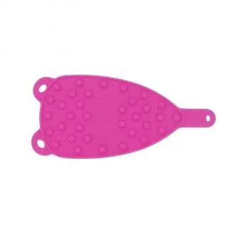 Pinke Silikonunterlage für Minidampfbügeleisen – Mini Bügeleisen Ablage für BabySnap & IronFly Reisebügeleisen Aktuell