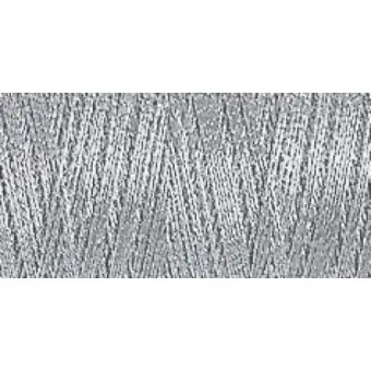 Silber – SULKY Metallic 200 m / 7011 200m – Metallicfaden / Metallicnähegarn / Metallicstickgarn Sonderaktion