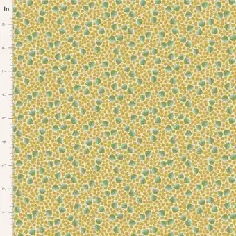 Bellflower Flaxen – Tildas Wallflower Blümchenstoffe – Original skandinavischer Tildastoff Beliebt