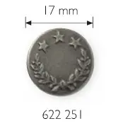 8 Jeansknöpfe – Reparaturknöpfe – 17mm Durchmesser / Altsilber Günstig