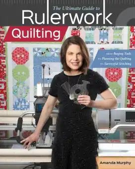 The Ultimate Guide to Ruler Work Quilting by Amanda Murphy Quiltbuch Highlight