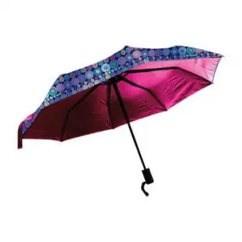 Kaffe Fassett LIMITED EDITION Kompakt-Regenschirm mit Schutzhülle – 85 and Fabulous Umbrella Preis Gesenkt