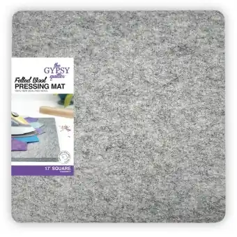 Wool Pressing Mat 17 x 17 inch – Wollbügelmatte / Wollpressmatte ~ 43 x 43 cm Billig