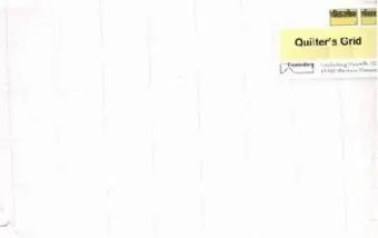 Quilters Grid 2,5cm – 1 inch – 15m Rolle / Ballen – 90cm Breite Top-Seller