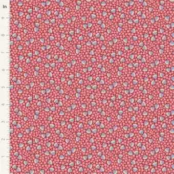 Bellflower Pink – Tildas Wallflower Blümchenstoffe – Original skandinavischer Tildastoff Bestseller