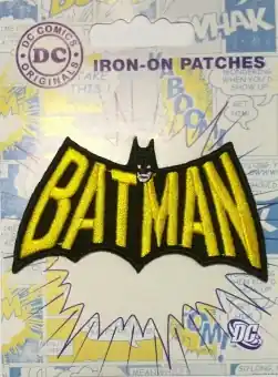 Batman Logo DC Comics Originals – Bügelapplikationen Superhelden Großhandel