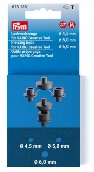 Bestpreis Lochwerkzeuge Ø 4,5 / 5 / 6mm – PRYM Vario Creative Tool Zubehör