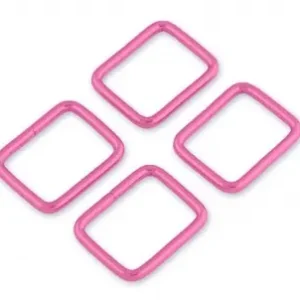Schneller Versand 1" Rectangle Rings - Sallie Tomato x Tula Pink Hardware Taschenzubehör 25mm Vierkantringe 2,5cm
