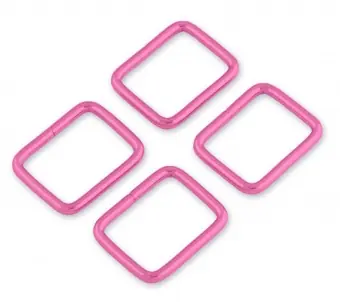 Schneller Versand 1″ Rectangle Rings – Sallie Tomato x Tula Pink Hardware Taschenzubehör 25mm Vierkantringe 2,5cm