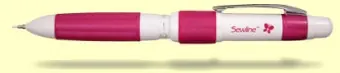 Abverkauf Sewline Trio Fabric Pencil / Vorzeichenstift für Schwarz, Weiß & Pink – 3-in-1
