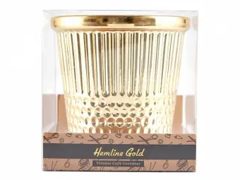 Neu Im Sortiment Goldener Fingerhut Utensilo – LIMITED EDITION – Gold Thimble Becher