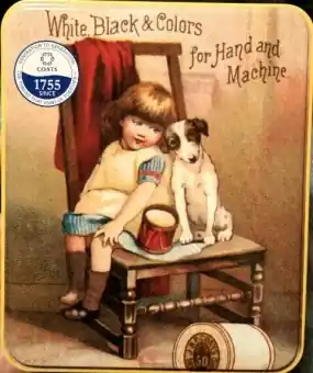 Coats & Clark Allesnäher in der Nostalgiedose Must-Have