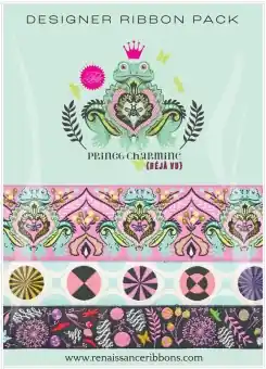Angebot Webbänder Prince Charming Deja Vu Collection Designer Pack – Renaissance Ribbons X Tula Pink Hardware – VORBESTELLUNG! Lieferung Ihrer gesamten Bestellung ca. Juli / August 2026!