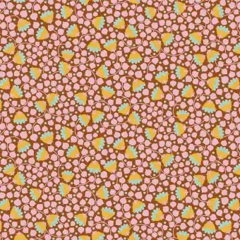 Bellflower Mulberry – Tildas Wallflower Blümchenstoffe – Original skandinavischer Tildastoff Bestseller